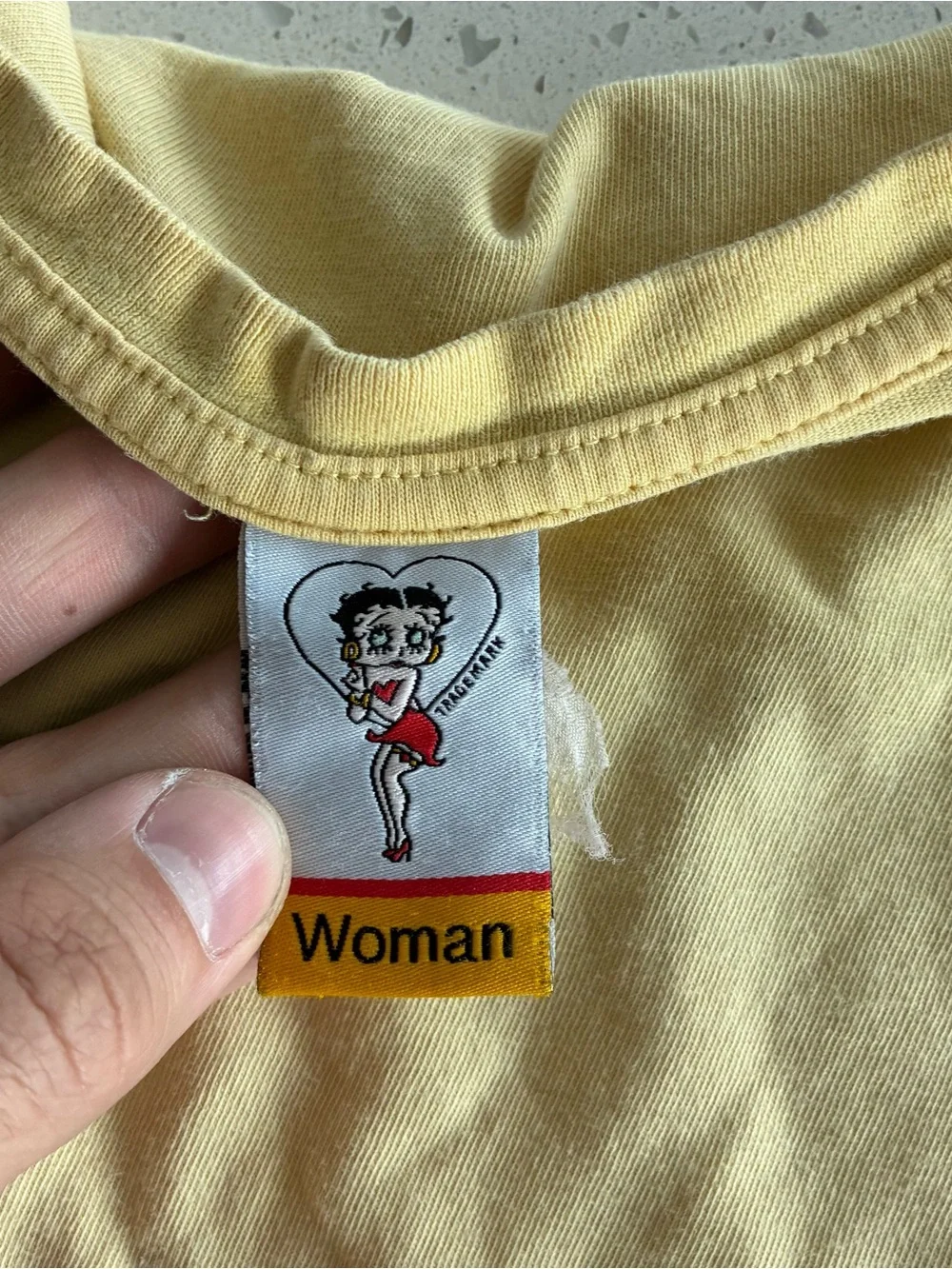 A1 - WOMENS VINTAGE 00s BETTY BOOP Y2K 2002 YOU GO GIRL T SHIRT